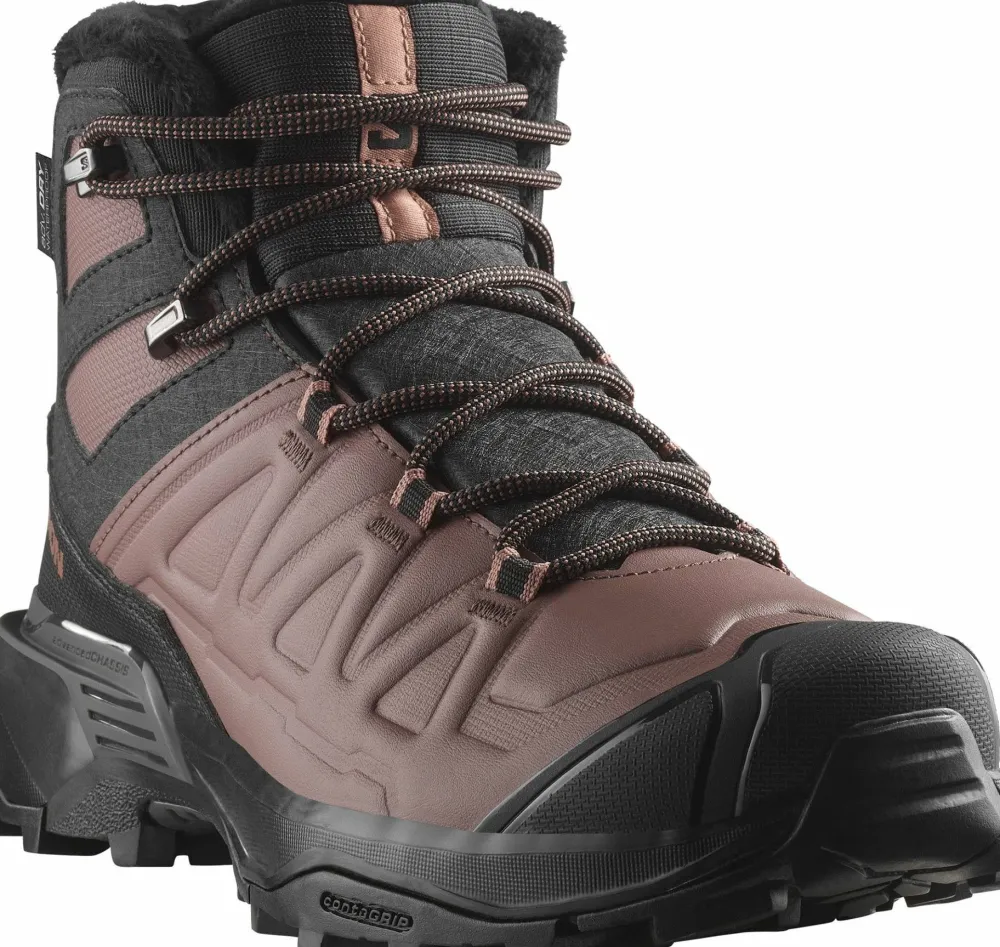 Women's X Ultra Snowpilot Waterproof Black/Peppercorn/Cognac Vandringsskor & Vandringskängor Dam