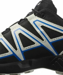 Salomon Junior Speedcross Waterproof Black/vanilla Ice/french Blue