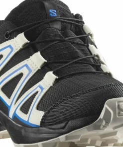 Salomon Junior Speedcross Waterproof Black/vanilla Ice/french Blue