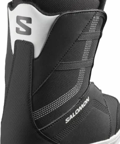 Outlet Juniors' Project Boa Black/Black/White Barn Snowboarding|Barnens Utrustning