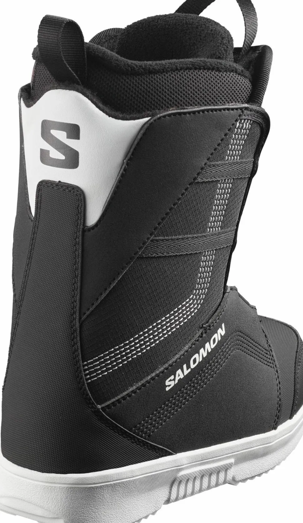 Salomon Juniors' Project Boa Black/Black/White