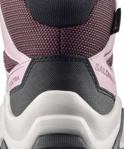 Salomon Junior's X Ultra Mid GORE-TEX Huckleberry/Dawn Pink/Concord Grape