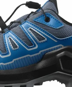 Salomon Kids' X Ultra GORE-TEX Turbulence/black/french Blue