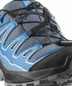Salomon Kids' X Ultra GORE-TEX Turbulence/black/french Blue