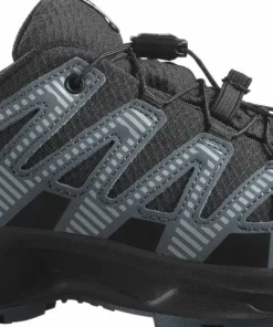 Salomon Kids' XA Pro V8 Waterproof Black/Turbulence/Quarry Discount
