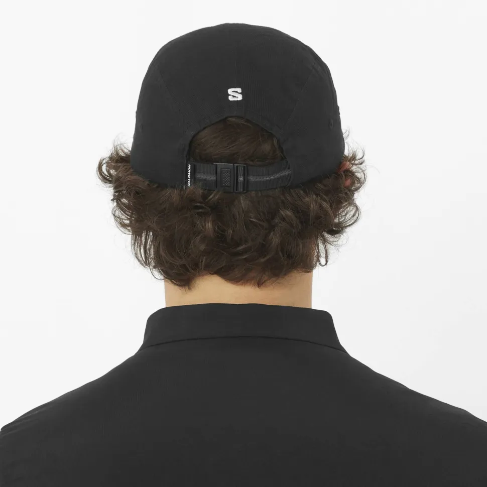 Salomon Logo 5 Panel Deep Black