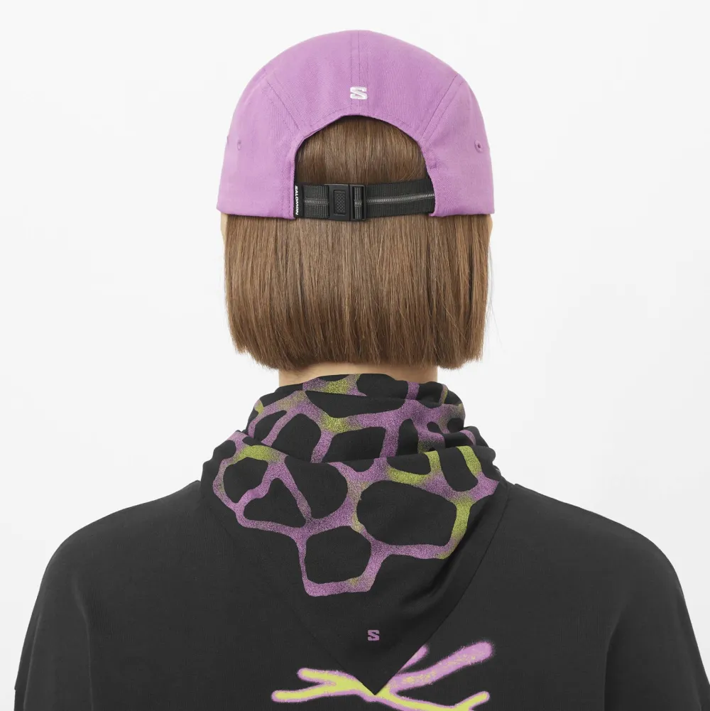 Salomon Logo 5 Panel Iris Orchid Iris Orchid/ New