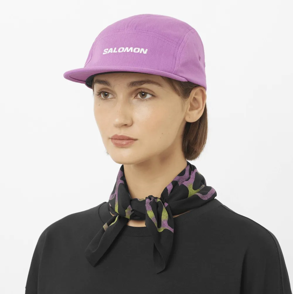 Salomon Logo 5 Panel Iris Orchid Iris Orchid/ New