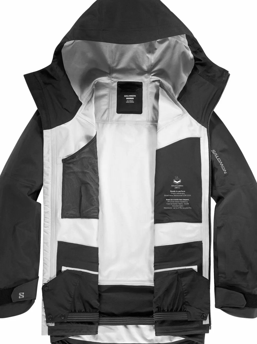 Salomon Men's Absolute 3L Jacket Deep Black Online
