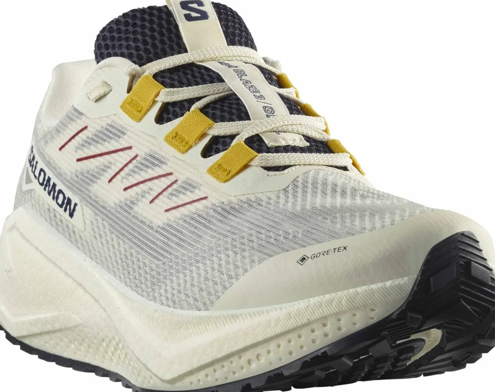 Salomon Men's Aero Blaze 3 Gravel GORE-TEX Vanilla Ice/Astral Aura/Lemon