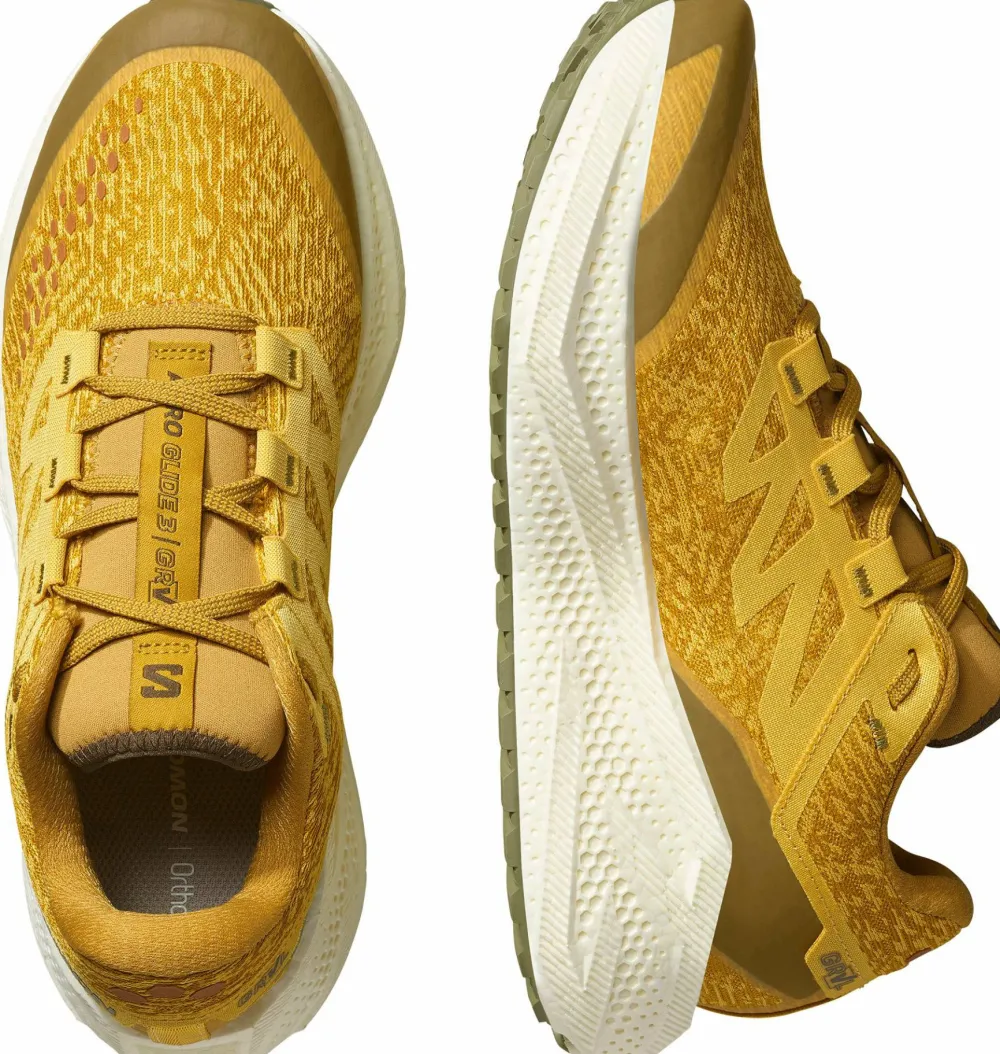Salomon Men's Aero Glide 3 Grvl Spicy Mustard/Vanilla Ice/Deep Lich Hot