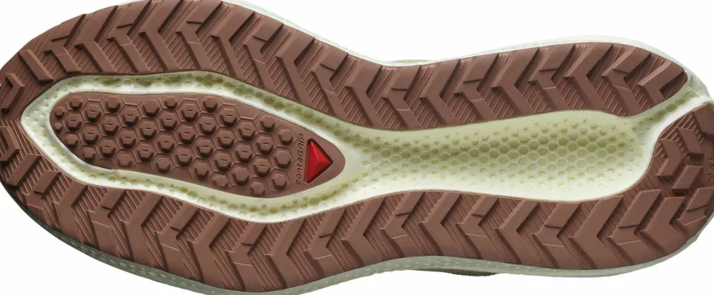 Salomon Men's Aero Glide 3 Grvl Green Haze/Vanilla Ice/Russet Hot