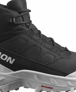 Salomon Men's Crosstrak Waterproof Black/Black/White