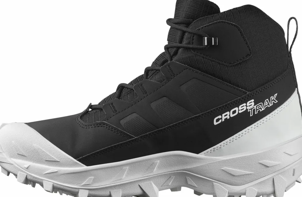 Salomon Men's Crosstrak Waterproof Black/Black/White