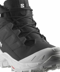 Salomon Men's Crosstrak Waterproof Black/Black/White