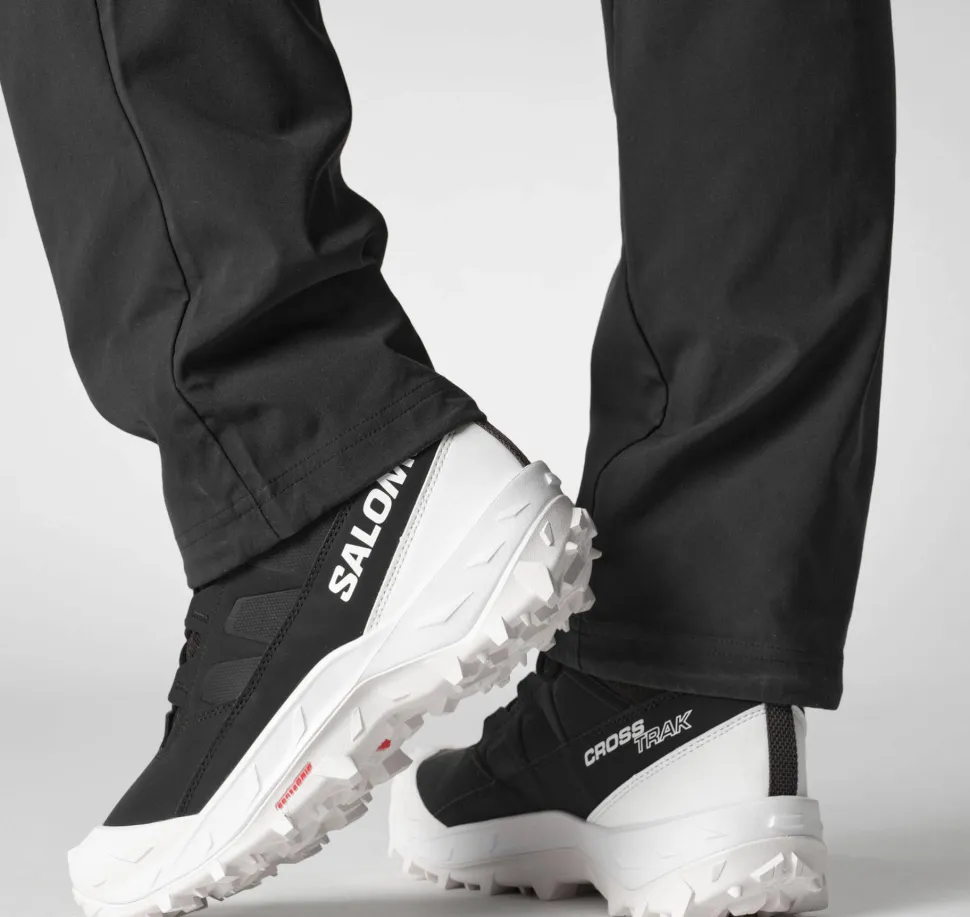 Salomon Men's Crosstrak Waterproof Black/Black/White