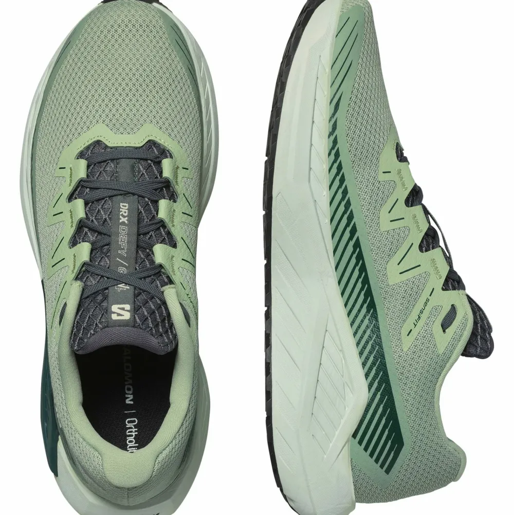 Salomon Men's DRX Defy GRVL Smoke Green/Sea Moss/Canary Green Smoke Green / Sea Moss / Canary Green New