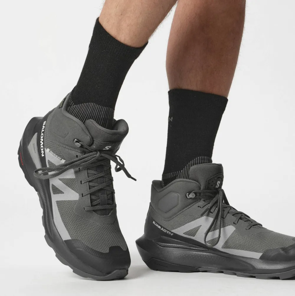 Men's Elixir Activ Mid GORE-TEX Magnet/Phantom/Sharkskin Gore-Tex Herrskor|Vandringsskor & Vandringskängor Herr