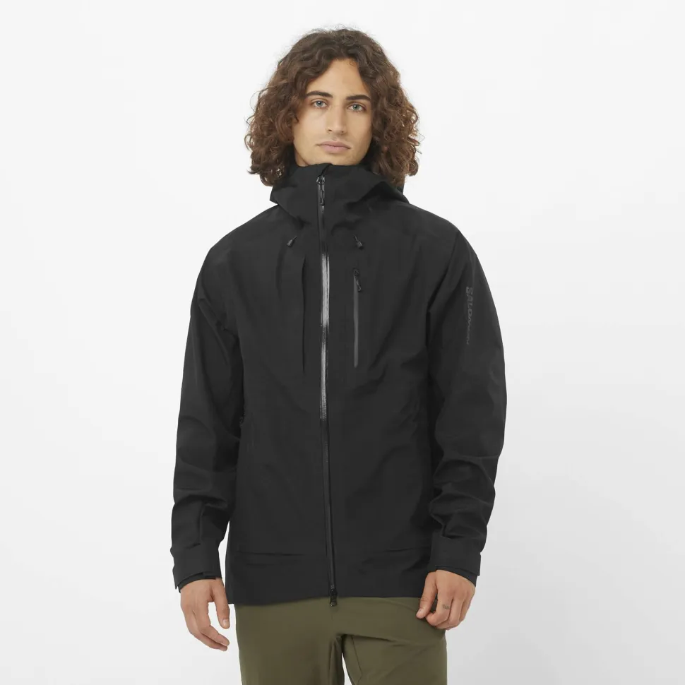 Salomon Men's Outline 3L GORE-TEX Jacket Deep Black