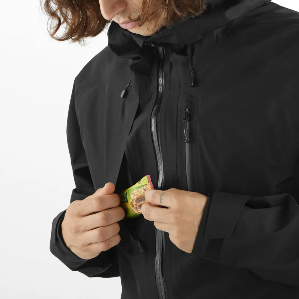 Salomon Men's Outline 3L GORE-TEX Jacket Deep Black