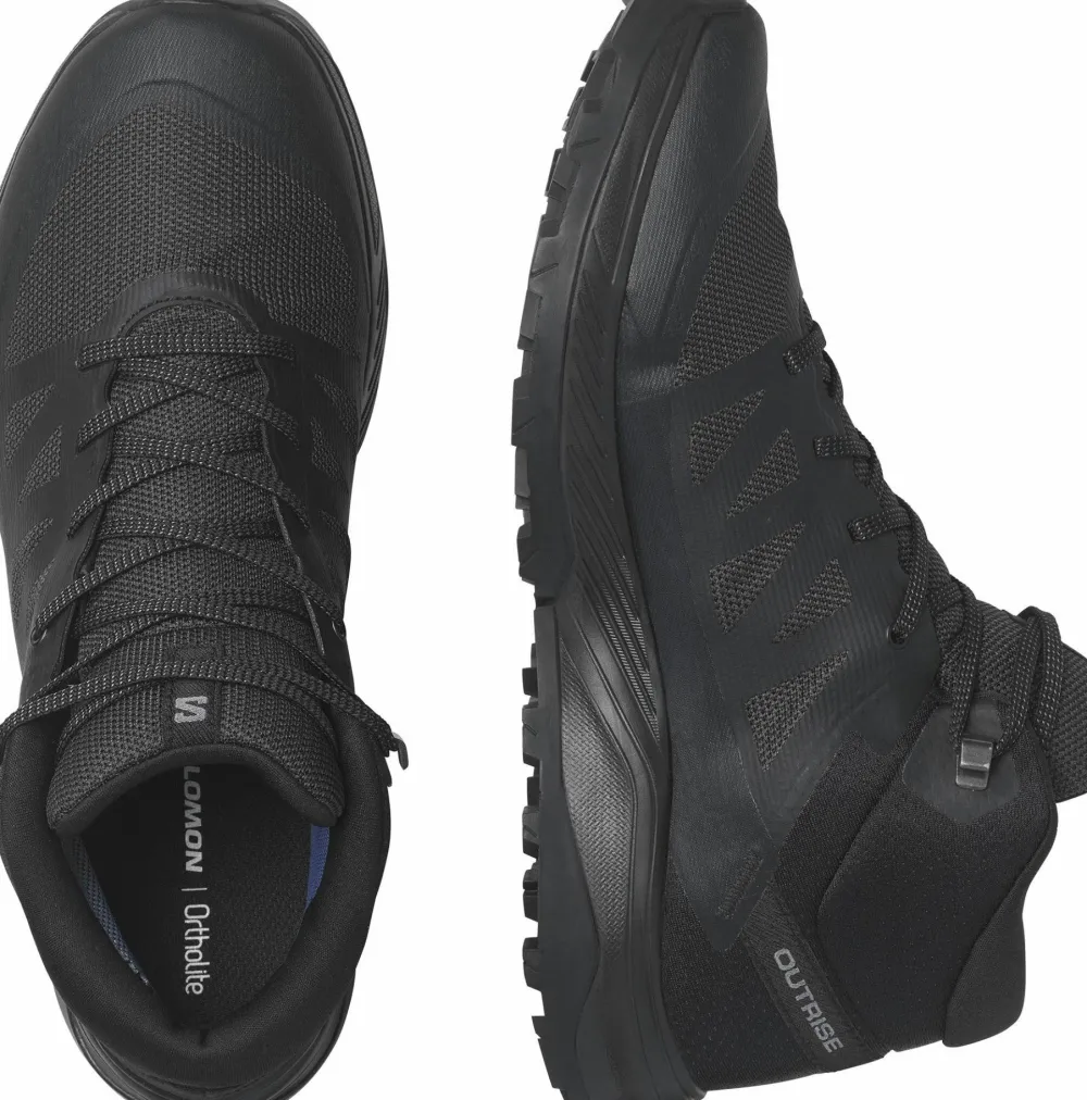 Salomon Men's Outrise Mid GORE-TEX Black/Black/Phantom Best