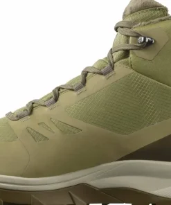 Salomon Men's Outsnap CSWP Aloe/Stone Gray/Coyote Brown Aloe / Stone Gray / Coyote Brown Discount