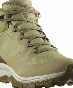 Salomon Men's Outsnap CSWP Aloe/Stone Gray/Coyote Brown Aloe / Stone Gray / Coyote Brown Discount