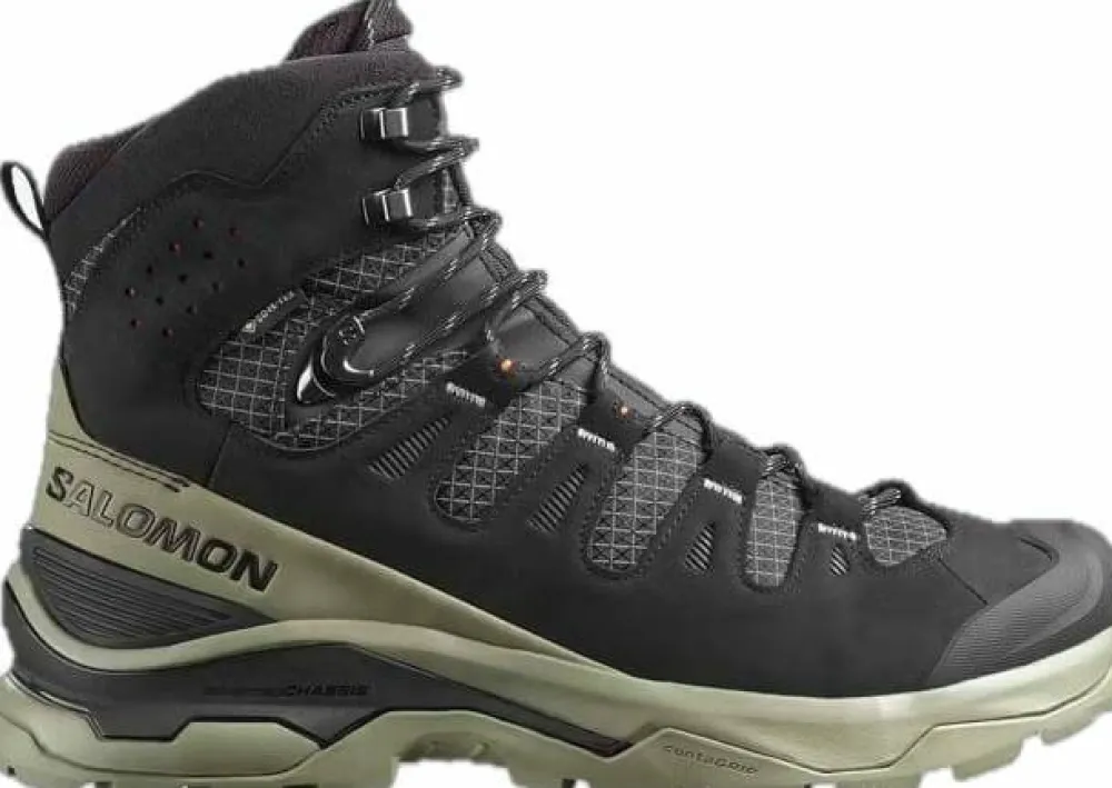 Salomon Men's Quest 5 GORE-TEX Black/Deep Lichen Green/Black Online