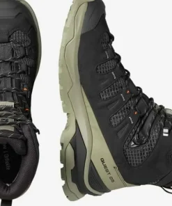Salomon Men's Quest 5 GORE-TEX Black/Deep Lichen Green/Black Online