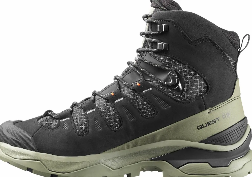 Salomon Men's Quest 5 GORE-TEX Black/Deep Lichen Green/Black Online