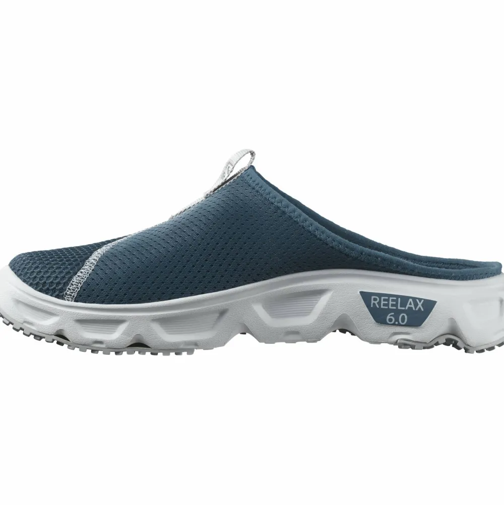 Salomon Men's Reelax Slide 6.0 Blue Ashes/White/Pearl Blue Sale