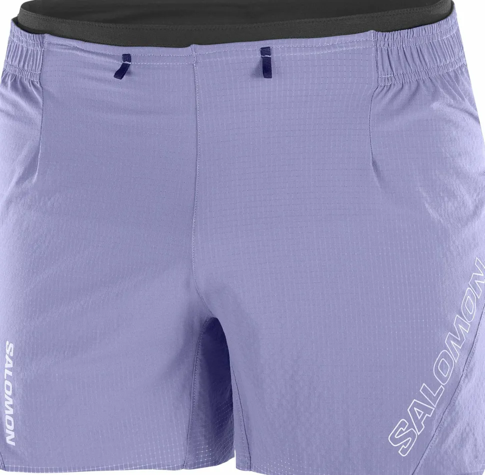 Salomon Men's Sense Aero 5'' Shorts Blue Granite