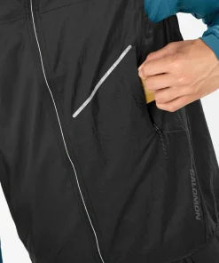 Salomon Men's Sense Aero Wind Vest Deep Black Outlet