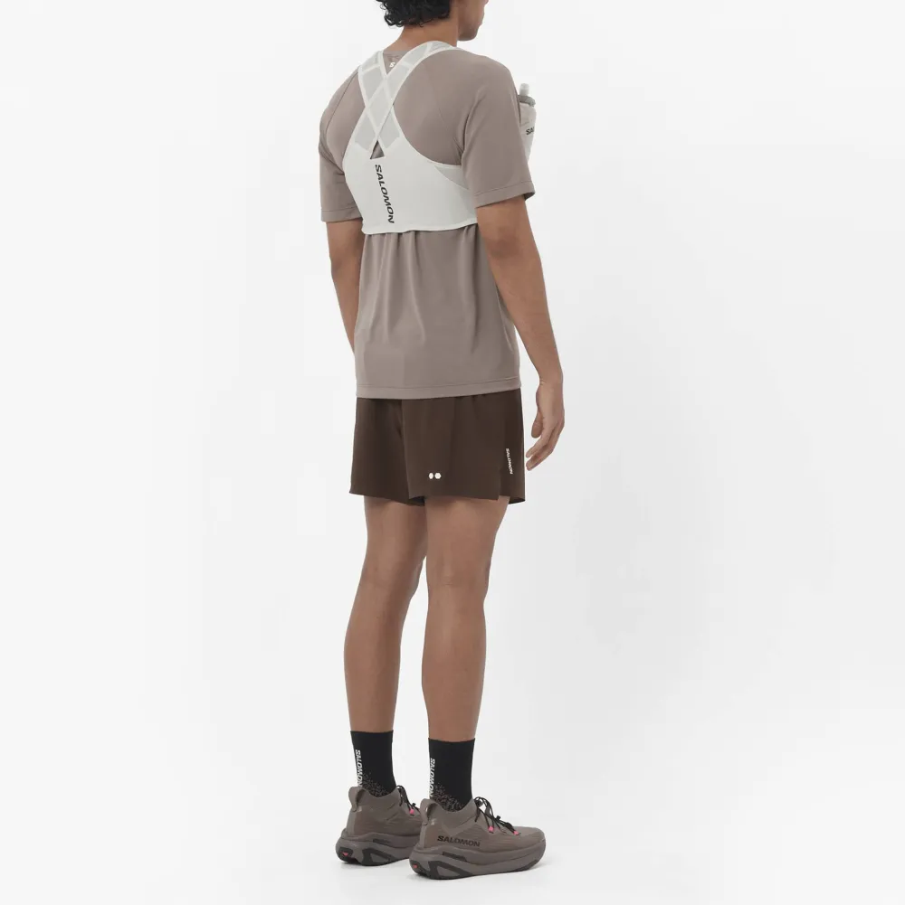Salomon Men's Shkout Core Short Sleeve Tee Iron Iron/ New