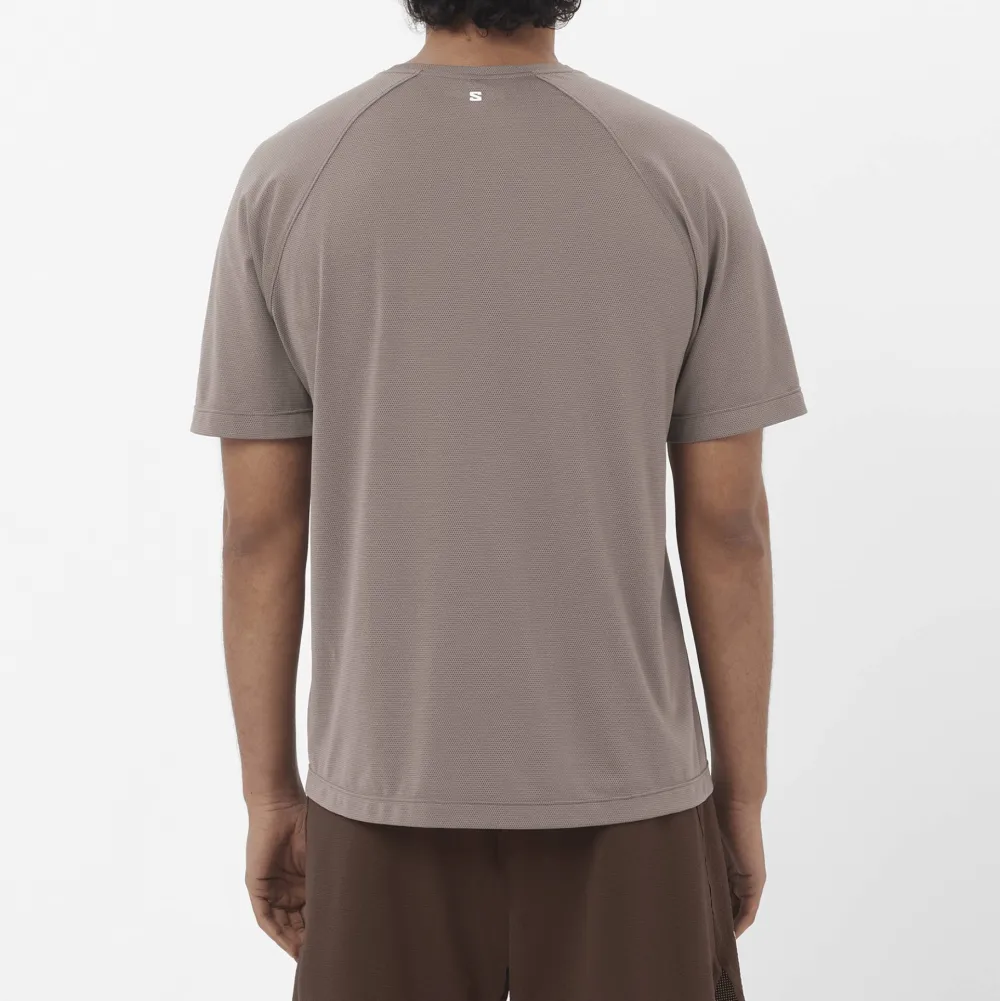 Salomon Men's Shkout Core Short Sleeve Tee Iron Iron/ New
