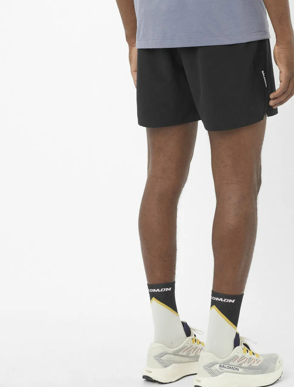 Salomon Men's Shkout Easy Shorts 5” Deep Black