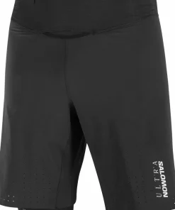 Salomon Men's S/Lab Salomon Ultra 2in1 Deep Black/Deep Black
