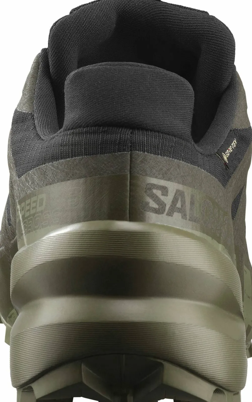 Best Men's Speedcross 6 GORE-TEX Black/Peat/Deep Lichen Green Gore-Tex|Löparskor Herr
