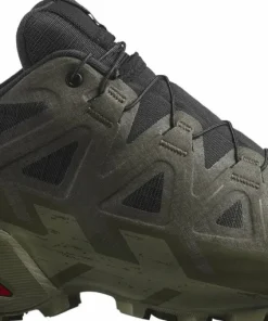 Best Men's Speedcross 6 GORE-TEX Black/Peat/Deep Lichen Green Gore-Tex|Löparskor Herr
