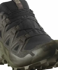 Best Men's Speedcross 6 GORE-TEX Black/Peat/Deep Lichen Green Gore-Tex|Löparskor Herr