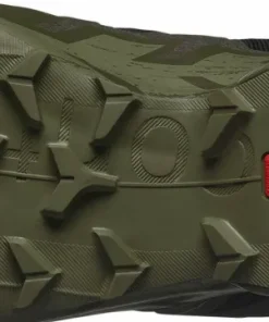 Best Men's Speedcross 6 GORE-TEX Black/Peat/Deep Lichen Green Gore-Tex|Löparskor Herr