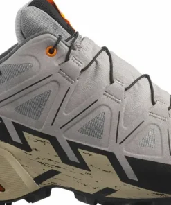 Discount Men's Speedcross 6 GORE-TEX Gull/White Pepper/Black Löpning|Gore-Tex