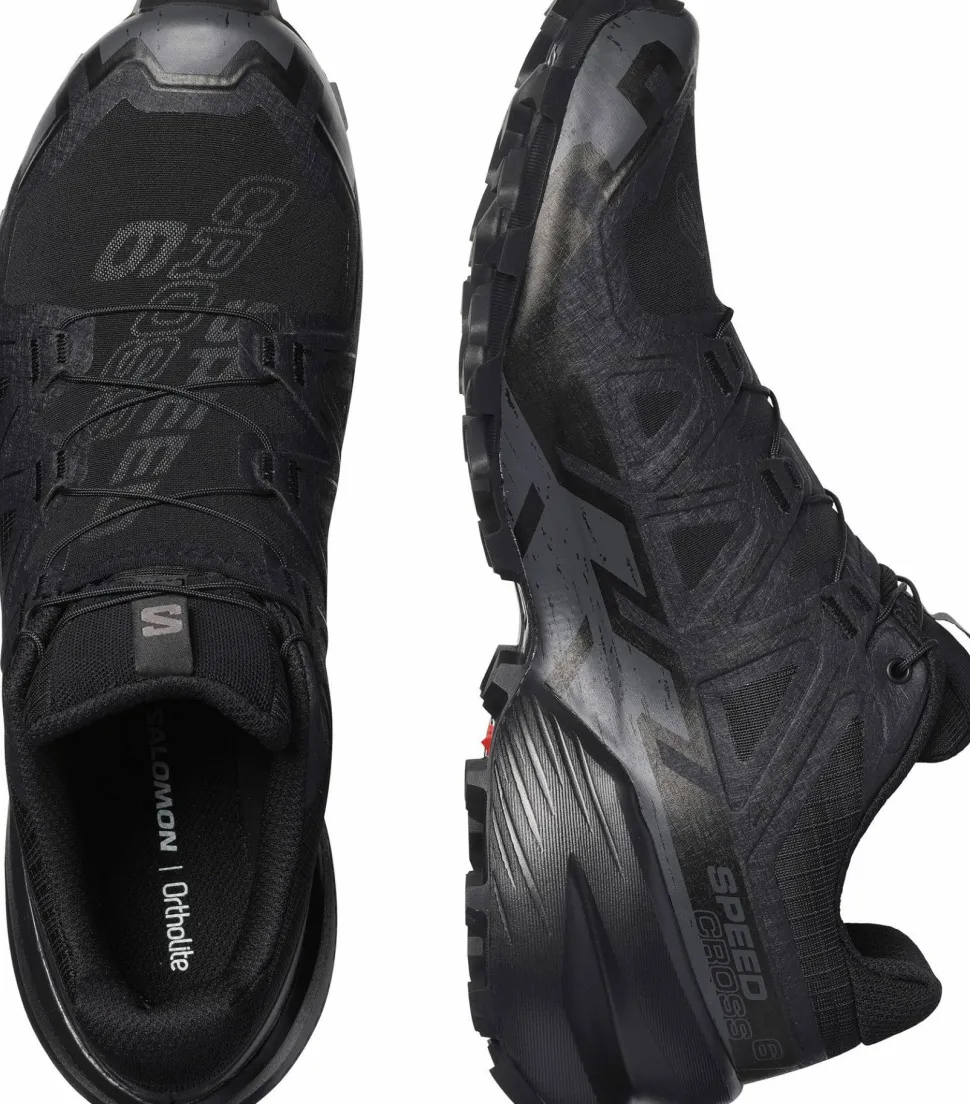 Salomon Men's Speedcross 6 Black/Black/Phantom