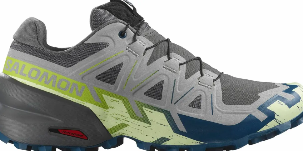 Salomon Men's Speedcross 6 Castlerock/lime Cream/poseidon