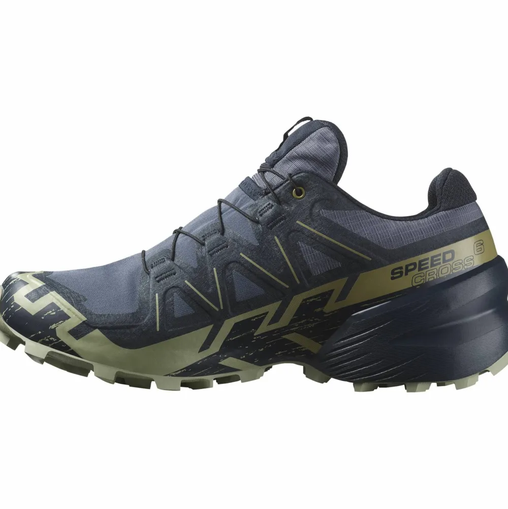 Salomon Men's Speedcross 6 GORE-TEX Grisaille / Carbon / Tea Hot