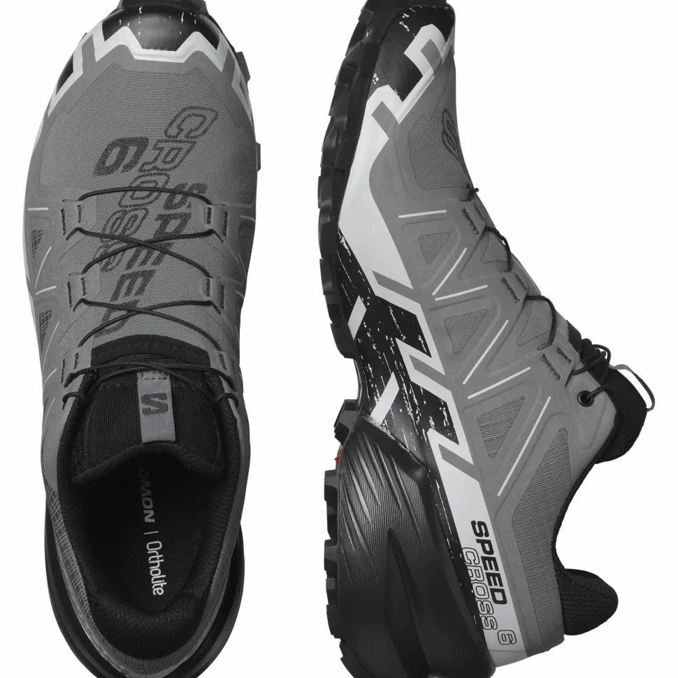 Salomon Men's Speedcross 6 Quiet Shade/Black/Pearl Blue