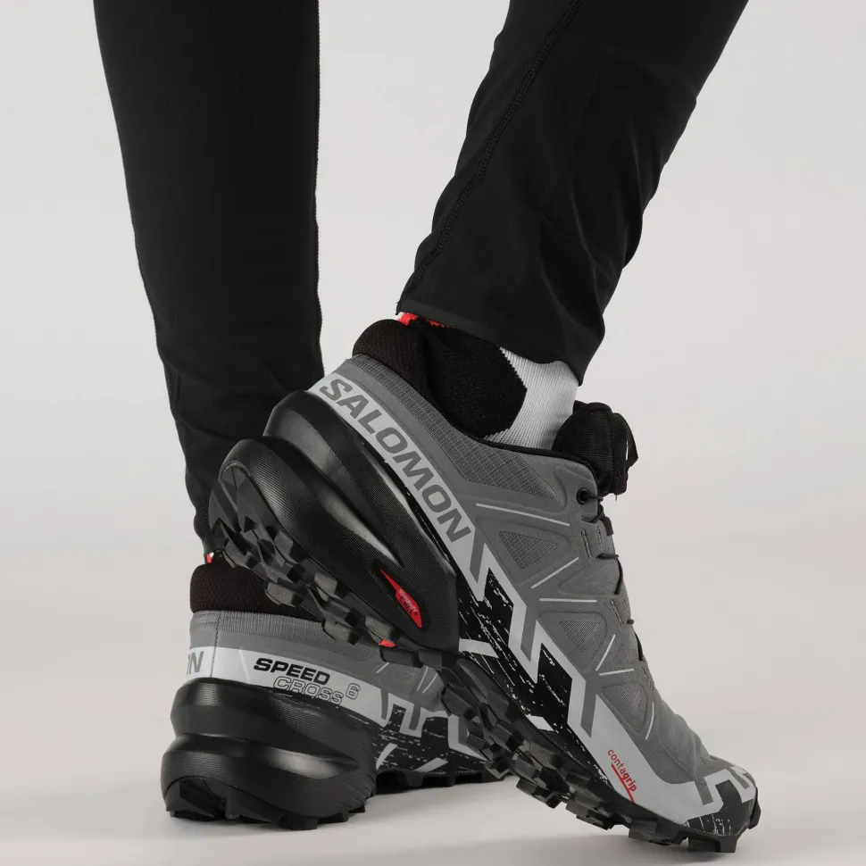 Salomon Men's Speedcross 6 Quiet Shade/Black/Pearl Blue