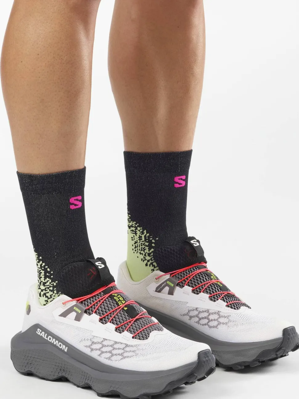 Salomon Men's Ultra Glide 4 Lilac Ash/Excalibur/Pink Yarrow