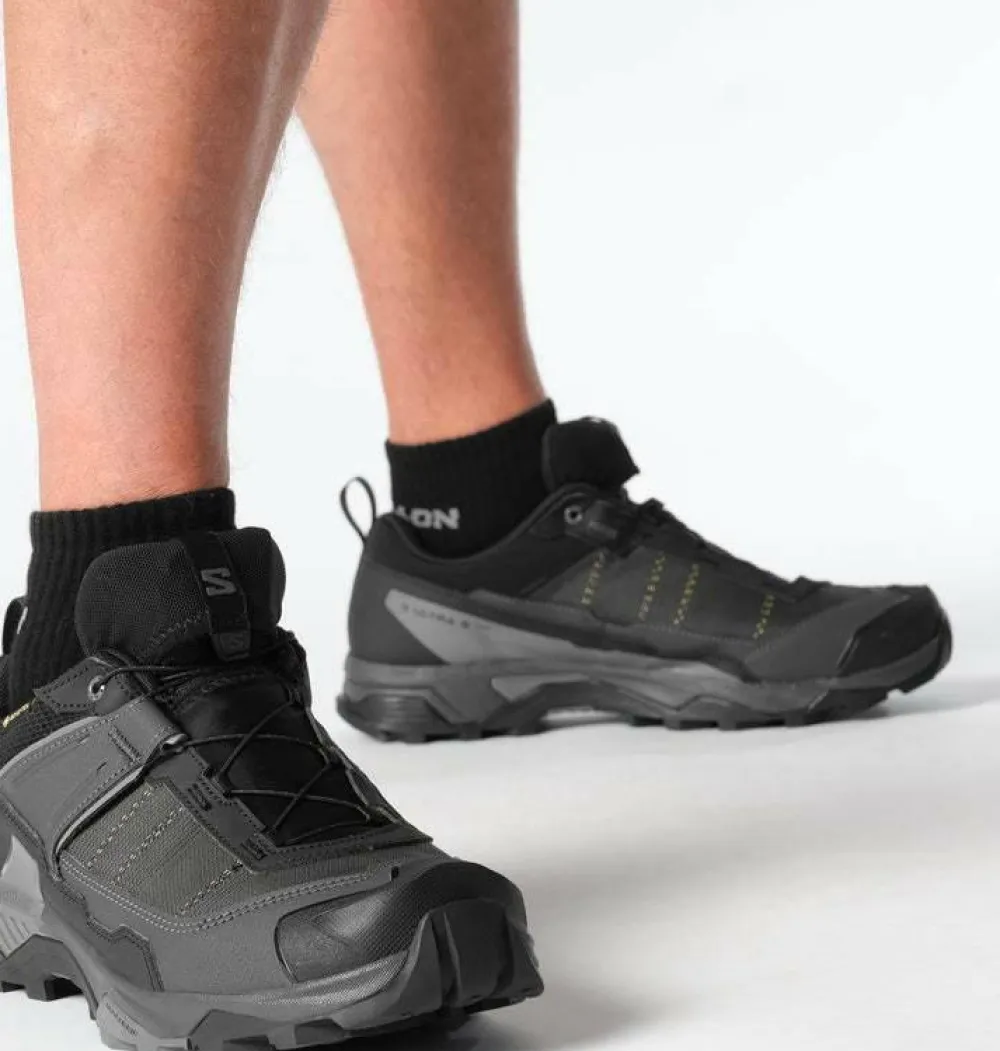 Salomon Men's X Ultra 5 GORE-TEX Black/Asphalt/Castlerock