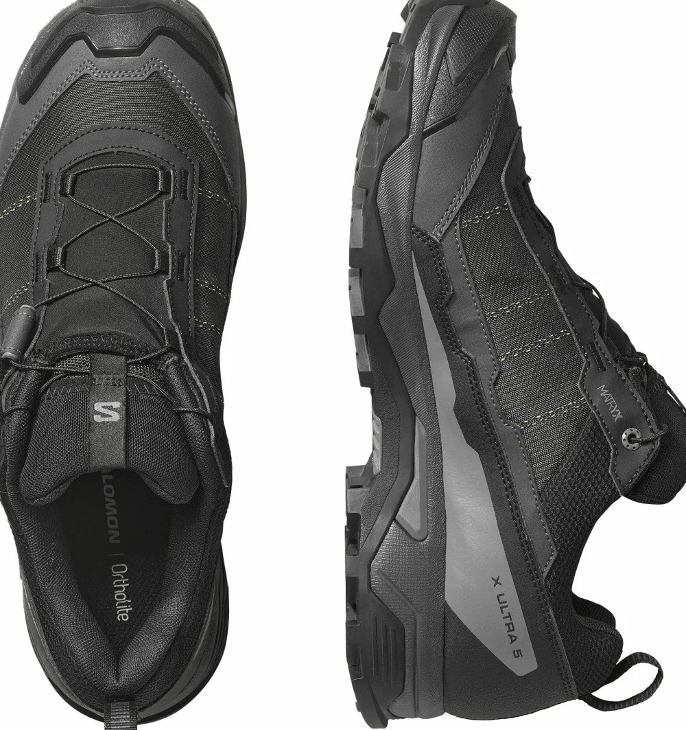 Salomon Men's X Ultra 5 GORE-TEX Black/Asphalt/Castlerock